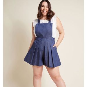 Miss Candyfloss Energetic Entrance Denim Romper